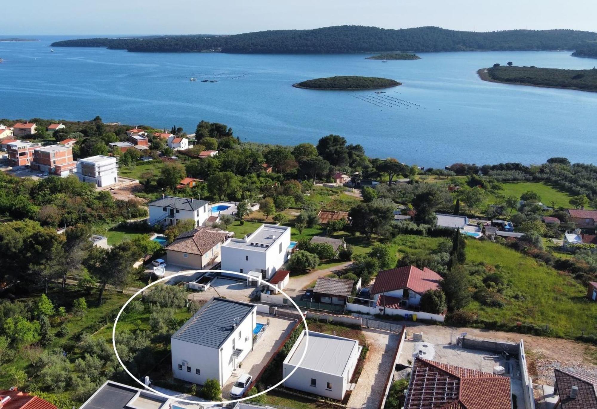 Villa Pura Vida With Sea View Póla Kültér fotó